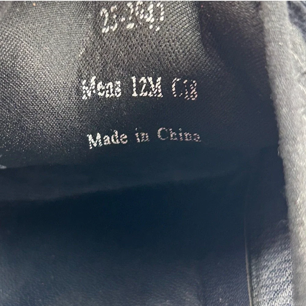 Johnston & Murphy XC4 Sneaker‎ Mens 12M Navy Leather Waterproof Comfort Business